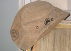 My New Real Deal Hat Made Of Recycled Tarps From Brazil. realdealbrazilhat.jpg