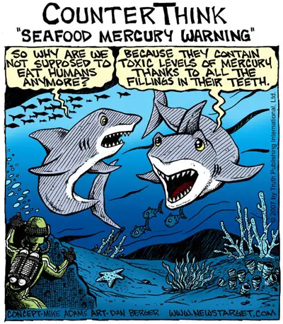 Seafood Mercury Warning Saturday Morning Cartoon. seafoodmercury Seafood Mercury Warning Saturday Morning Cartoon.