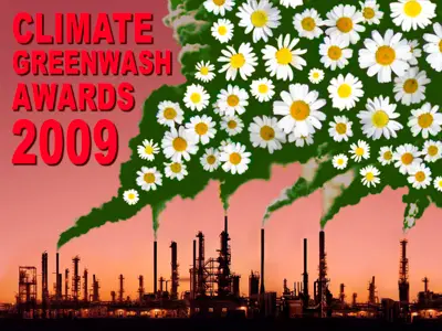 greenwashawards Greenwash Of The Week: Climate Greenwash Awards 2009