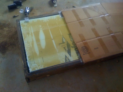 Solar Space Heater Made From Soda Cans & An Old Window. solar5 Solar Space Heater Made From Soda Cans & An Old Window.