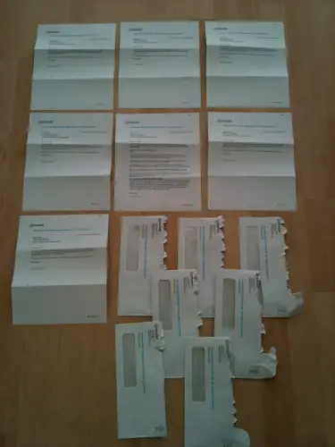 comcastpaperwaste Corporate Paper Waste: Comcast Sent Me 7 Letters Saying The Same Thing   In One Day.