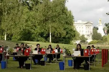london The Outdoor Office: Following The Shift To Emerging Business In Green. 