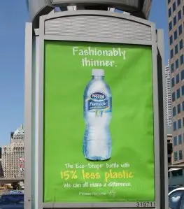 nestle Greenwash Of The Week: Nestle Pure Life Water.