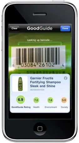 Decoding Green Products Theres An App For That. goodguide Decoding Green Products Theres An App For That.